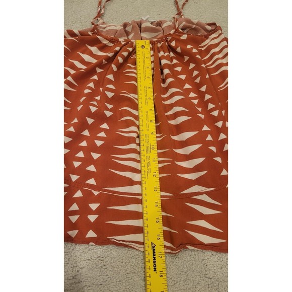 Sun & Shadow Shark Bite Tank With Adjustable Straps Size XSmall Orange white - Picture 7 of 7